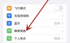 苹果双卡怎么让另一个卡不走流量
