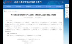 沃卡惠荣获2022年度高新技术企业认定